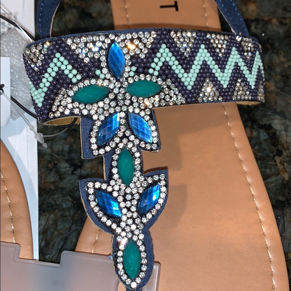 NWT ONE LEFT!  embellished thong